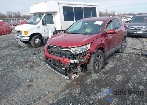 2018 Honda Cr-V Ex-L/Ex-L Navi из США, поврежденный, VIN 2HKRW2H82JH695128